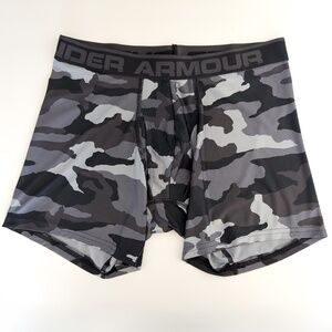 Under Armour Grey Camo Boxer Briefs Men's Size Medium NEW